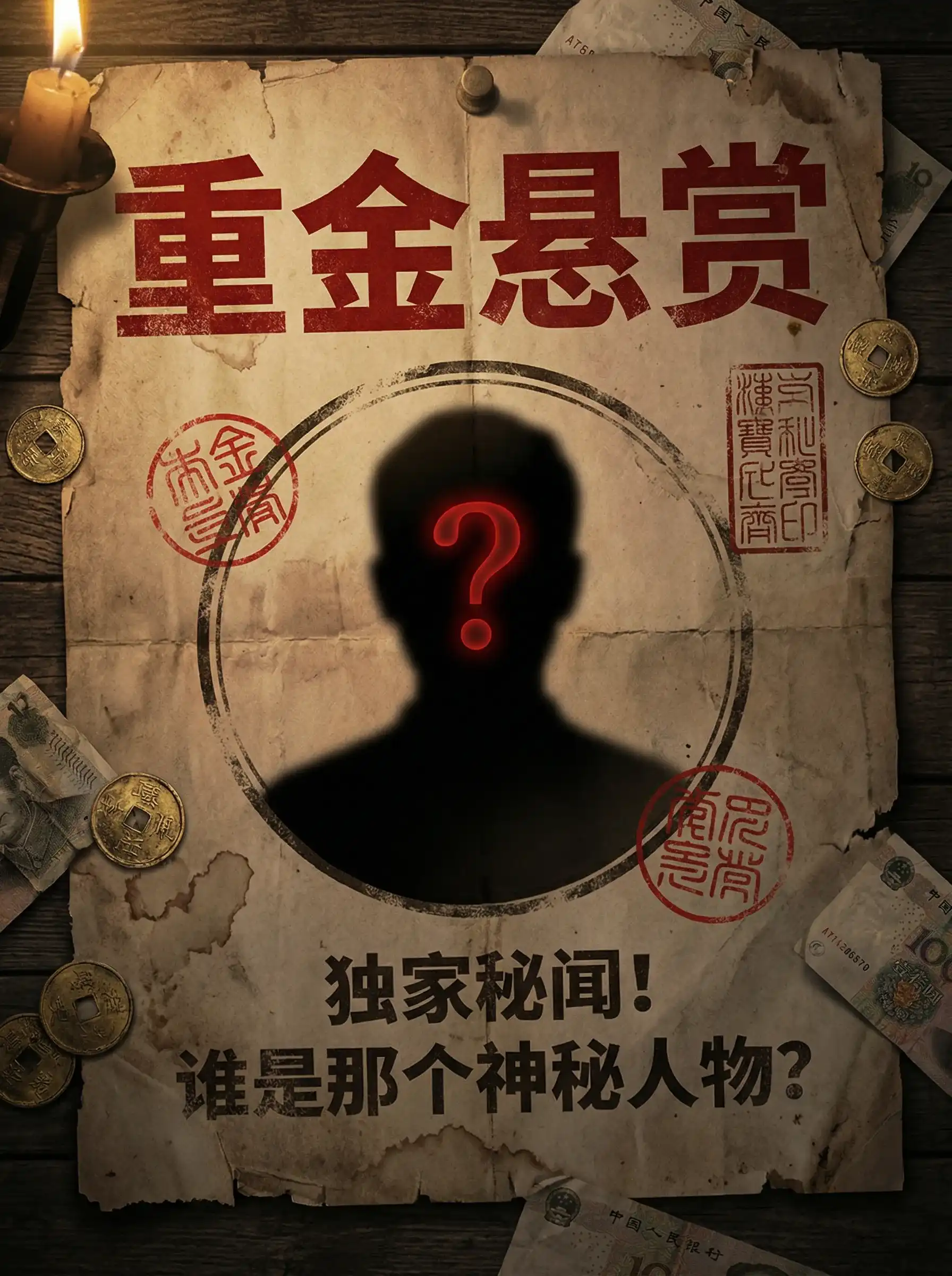 零零性性 - 重金悬赏线索征集令